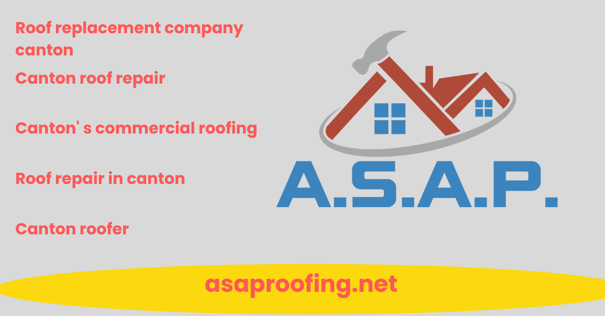 Roof repair in canton